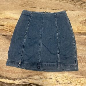 Free People Denim Skirt